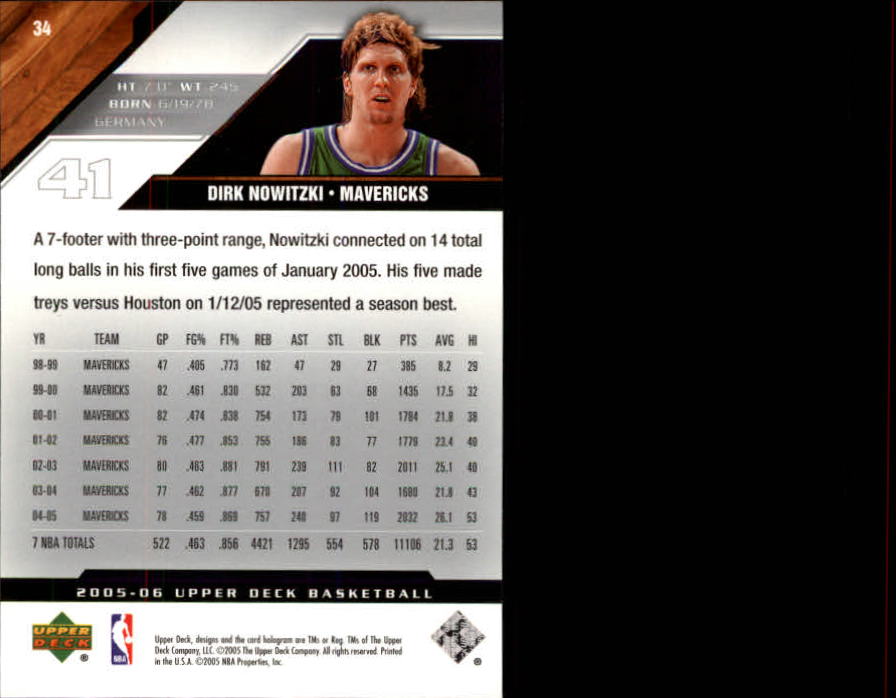 Dirk Nowitzki cards (1999-2021) Mavericks - You Choose - Bild 135 von 266