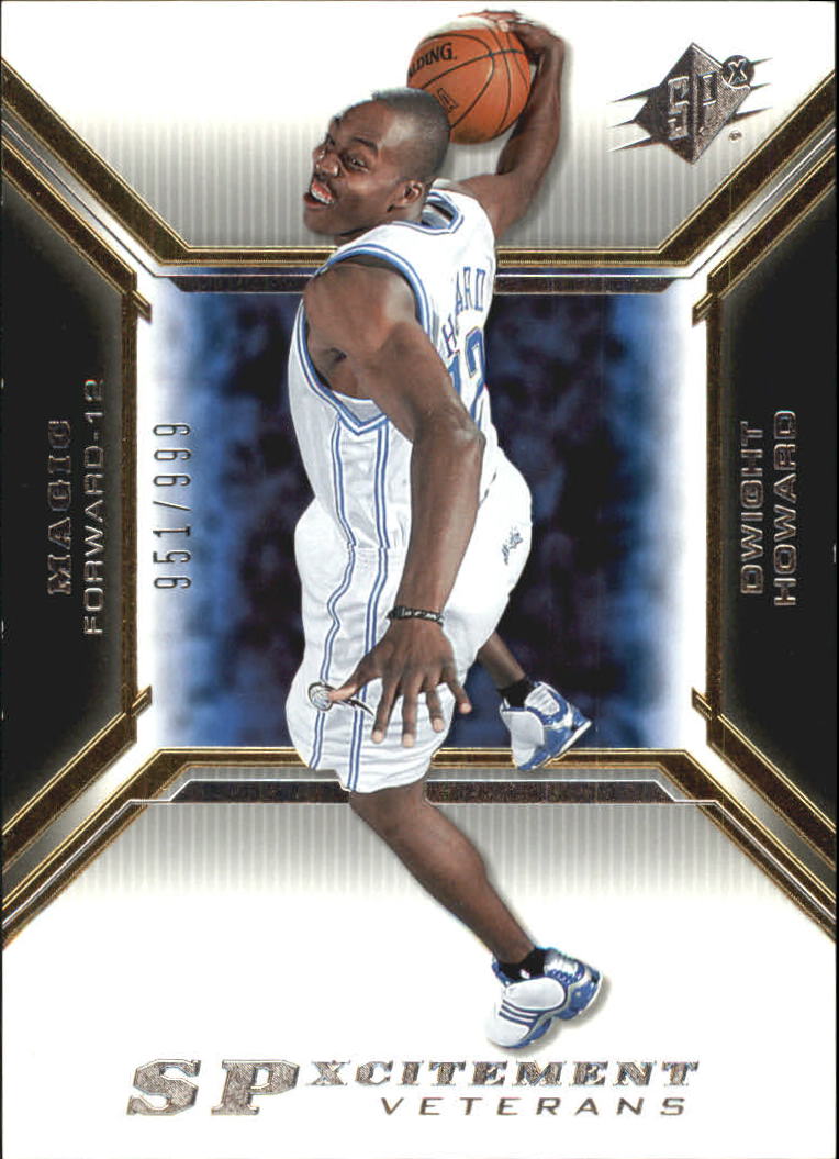 2005-06 SPx SPxcitement Veterans #XCV23 Dwight Howard