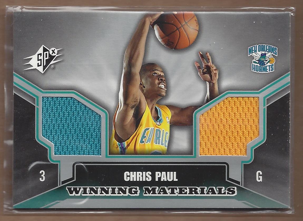 2005-06 SPx Winning Materials #CP Chris Paul