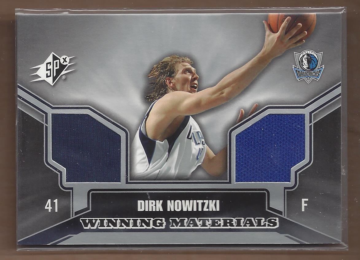 2005-06 SPx Winning Materials #DN Dirk Nowitzki