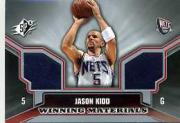 2005-06 SPx Winning Materials #JK Jason Kidd