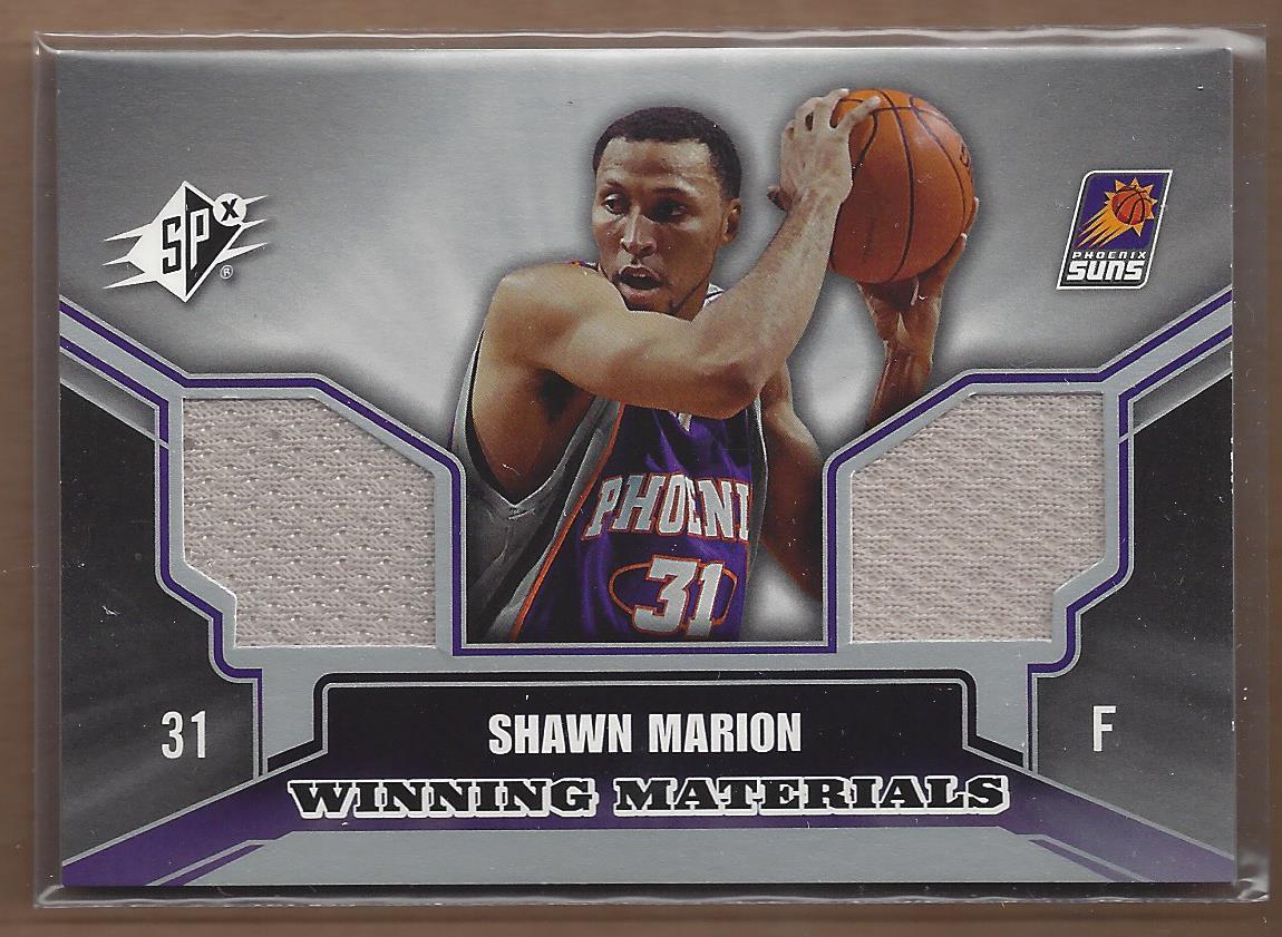 2005-06 SPx Winning Materials #SM Shawn Marion