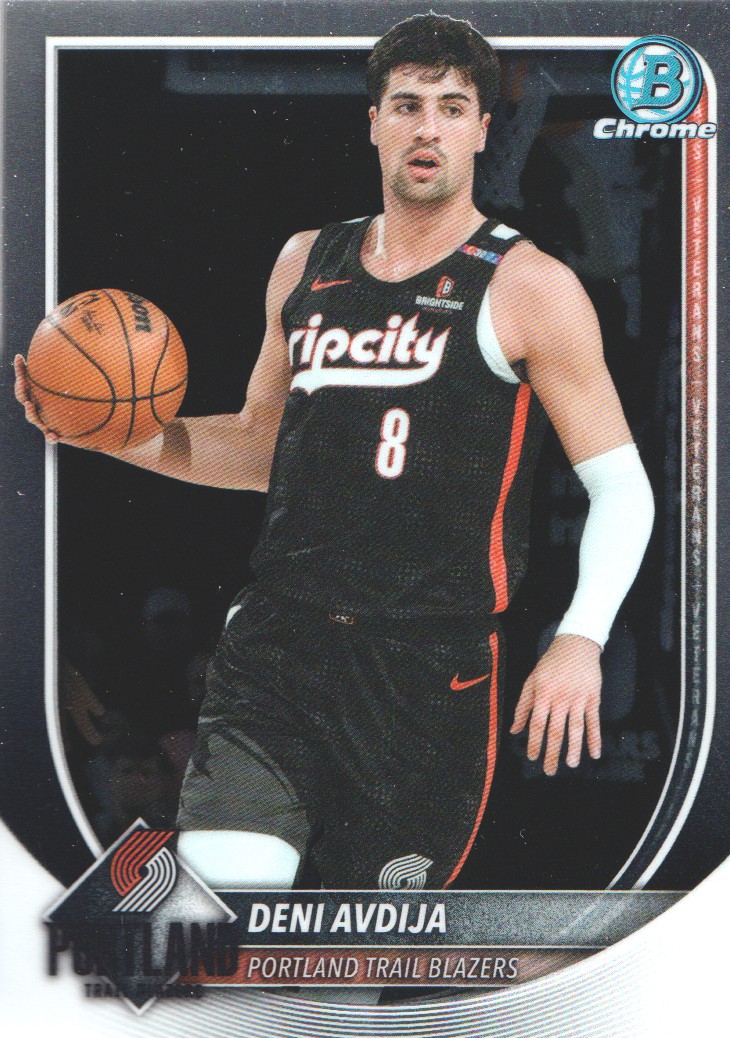 2025-26 Bowman Chrome #BCV187 Deni Avdija