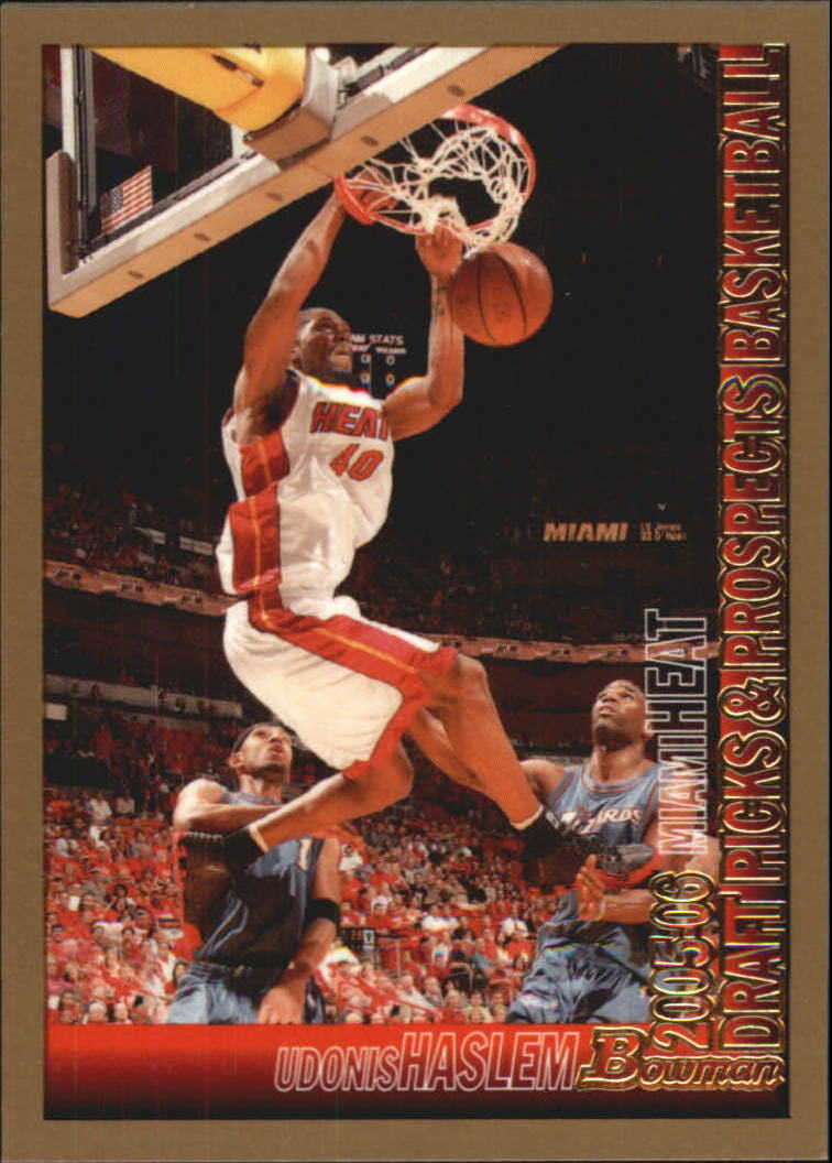 2005-06 Bowman Gold #24 Udonis Haslem