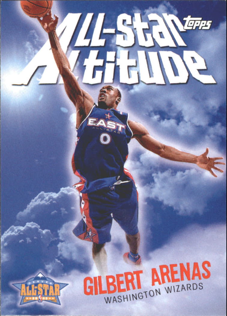 2005-06 Topps All-Star Altitude #ASGA Gilbert Arenas