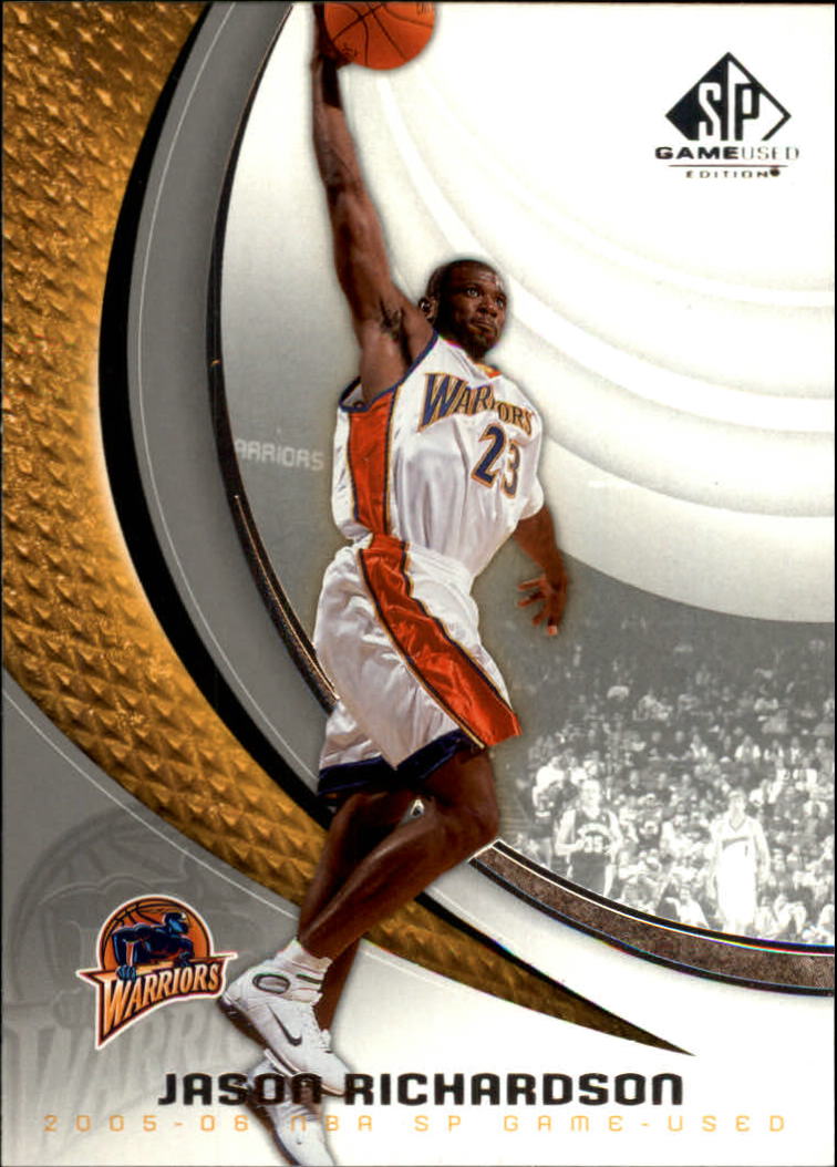 2005-06 SP Game Used #34 Jason Richardson