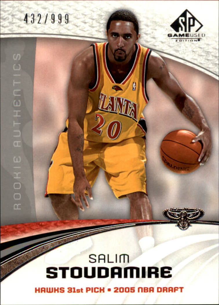 2005-06 SP Game Used #117 Salim Stoudamire RC