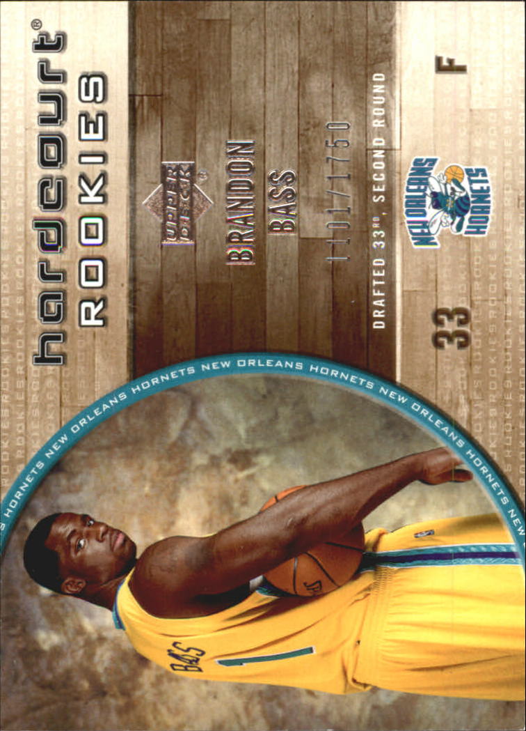 2005-06 Upper Deck Hardcourt #97 Brandon Bass RC
