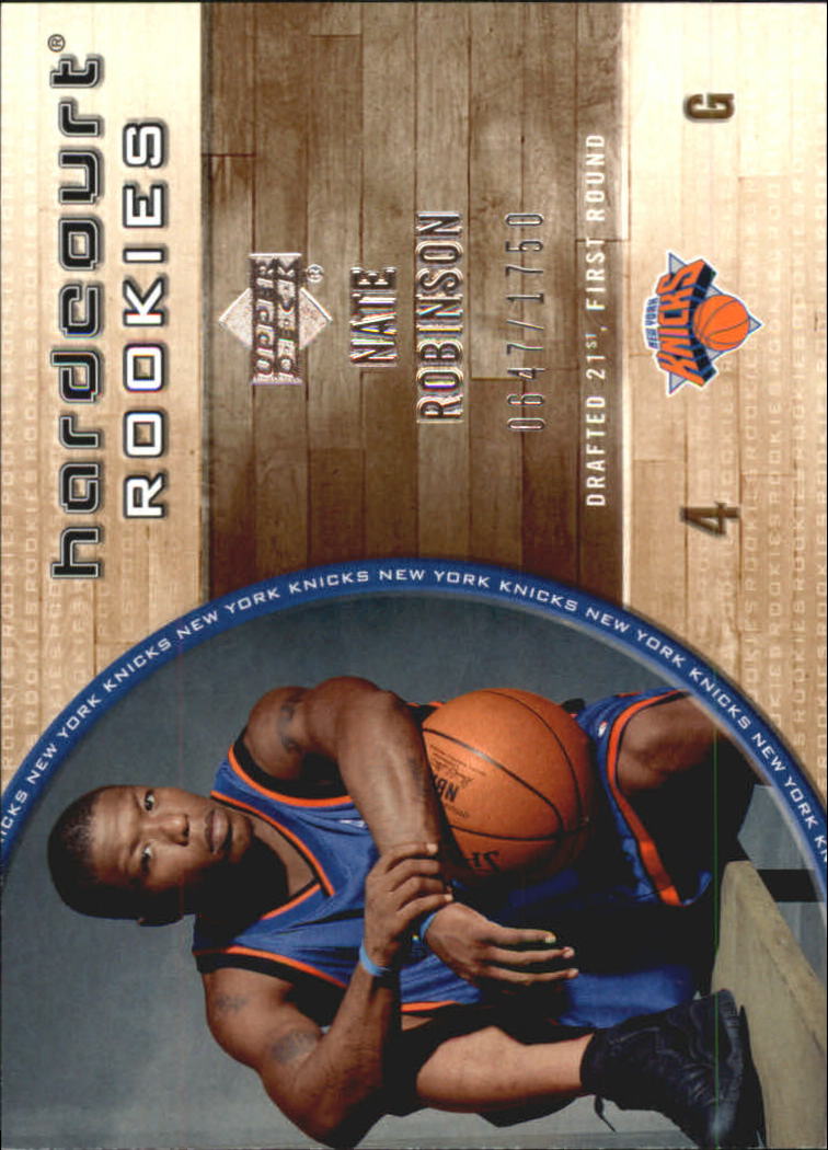2005-06 Upper Deck Hardcourt #103 Nate Robinson RC