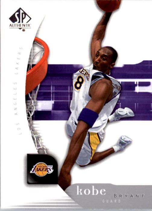 2005-06 SP Authentic #38 Kobe Bryant