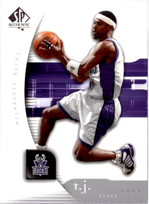 2005-06 SP Authentic #47 T.J. Ford
