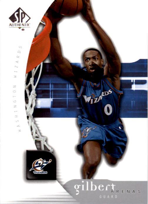 2005-06 SP Authentic #89 Gilbert Arenas