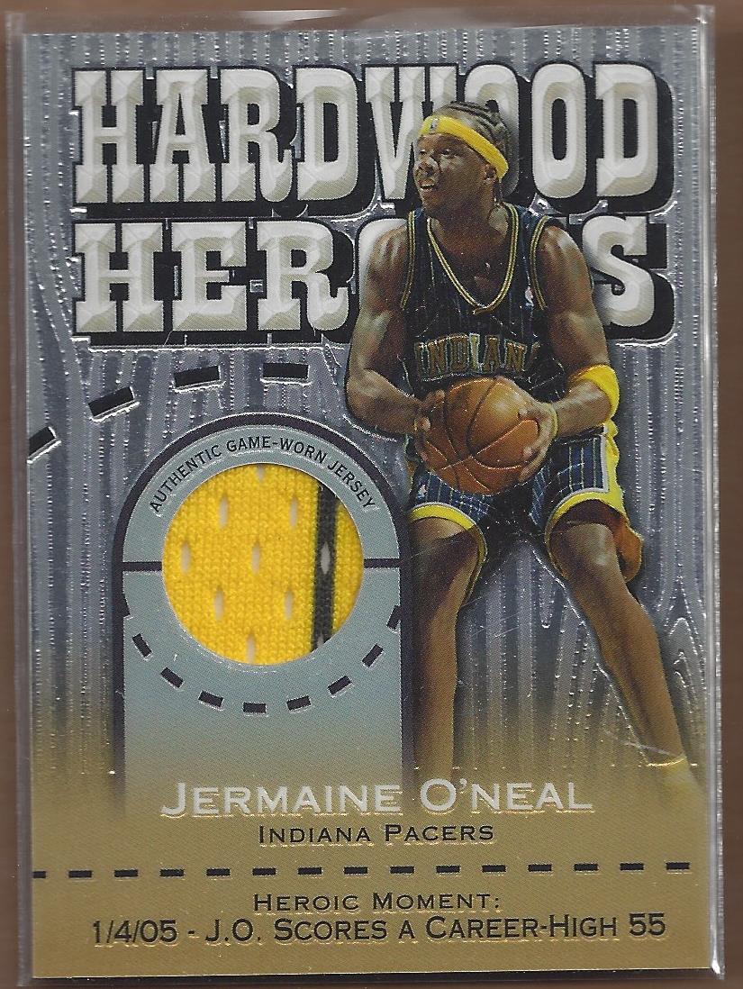 Jermaine O'Neal 2003 Topps Game-Worn Jersey Card