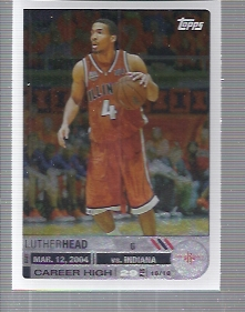2005-06 Topps Big Game #124 Luther Head RC