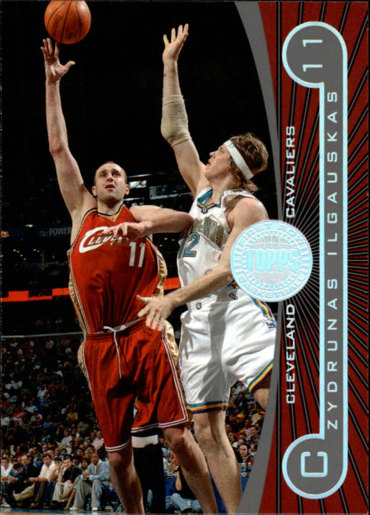 2005-06 Topps First Row #78 Zydrunas Ilgauskas