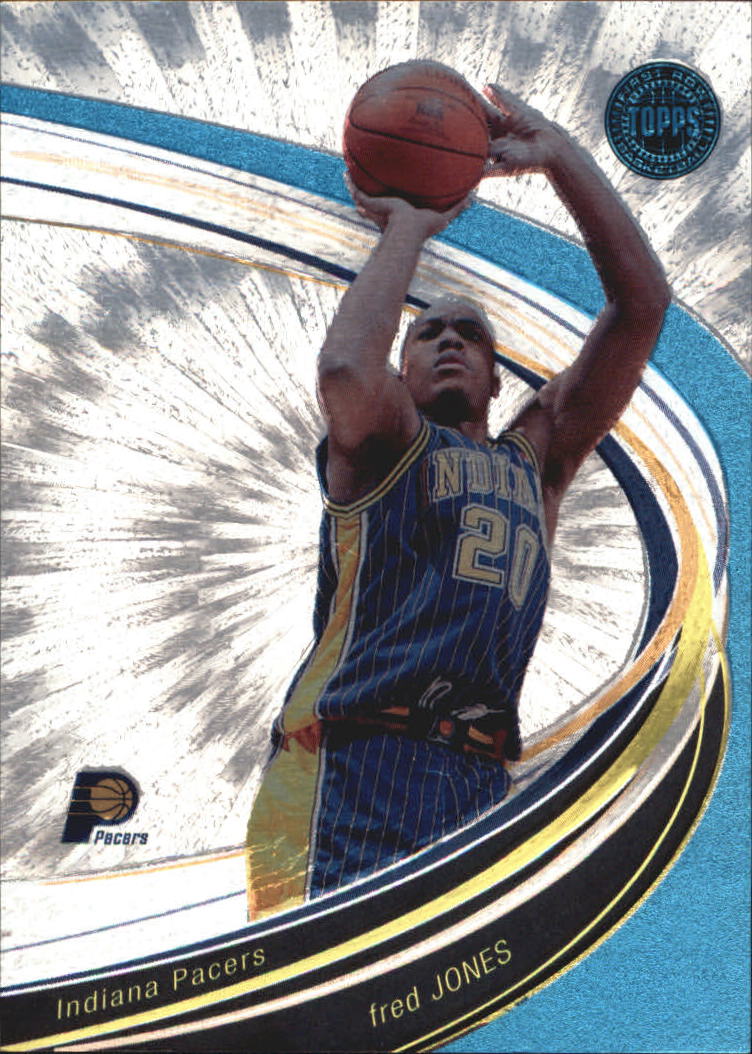 2005-06 Topps First Row Charity Stripe #17 Fred Jones