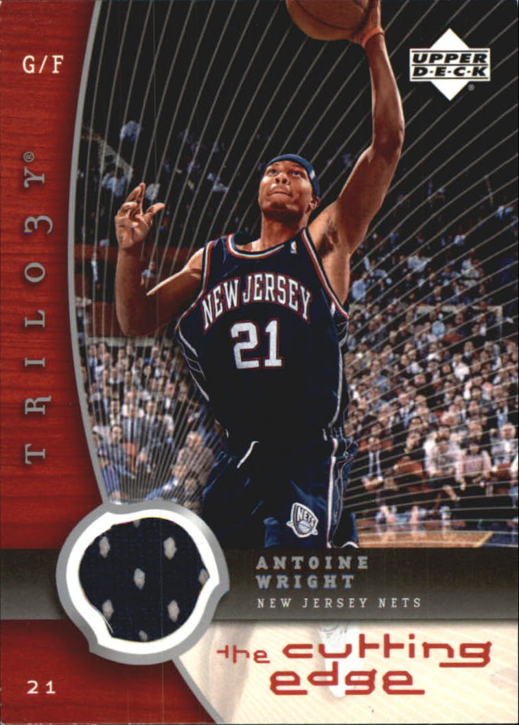 2005-06 Upper Deck Trilogy The Cutting Edge #AW Antoine Wright