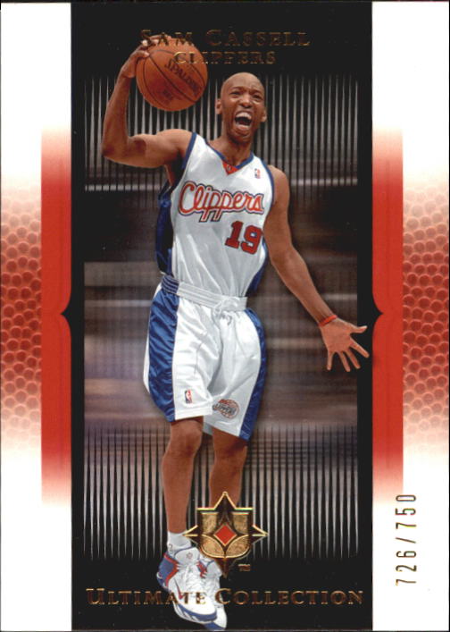 2005-06 Ultimate Collection #54 Sam Cassell