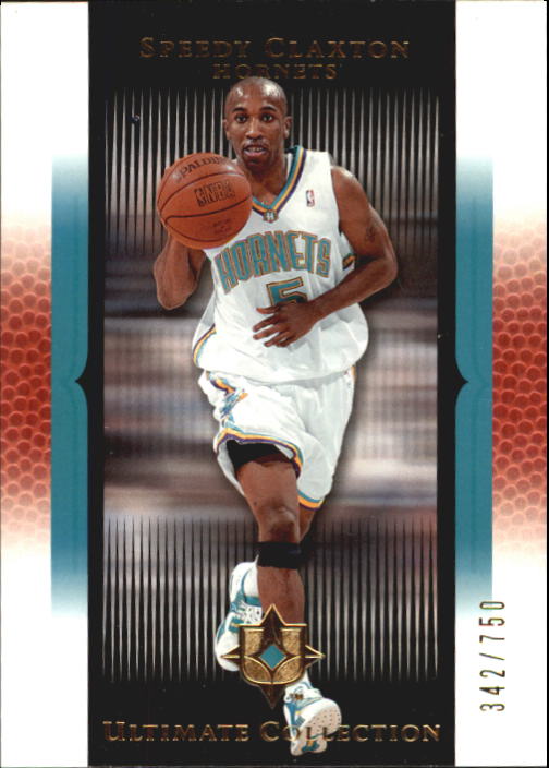 2005-06 Ultimate Collection #84 Speedy Claxton