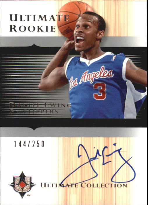 2005-06 Ultimate Collection #172 Daniel Ewing AU RC