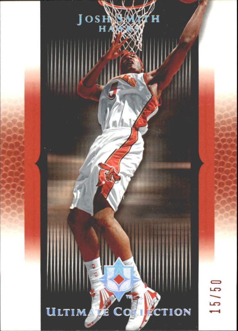 2005-06 Ultimate Collection Red #1 Josh Smith