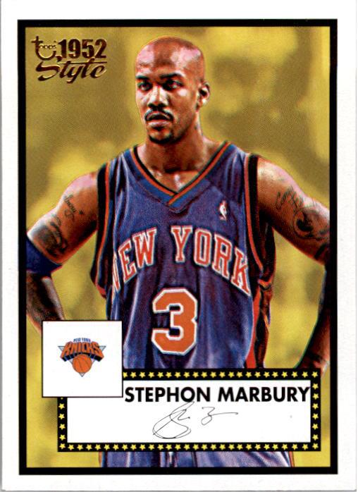 2005-06 Topps Style #85 Stephon Marbury