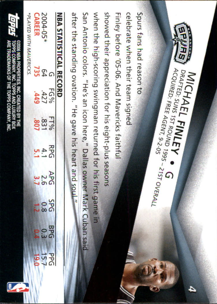 2005-06 Topps Luxury Box Basketball YOU PICK - Picture 9 of 261