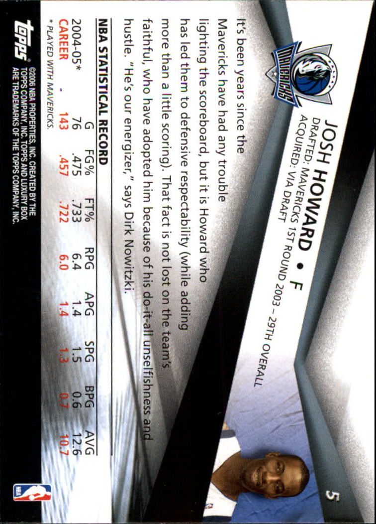2005-06 Topps Luxury Box Basketball YOU PICK - Picture 11 of 261