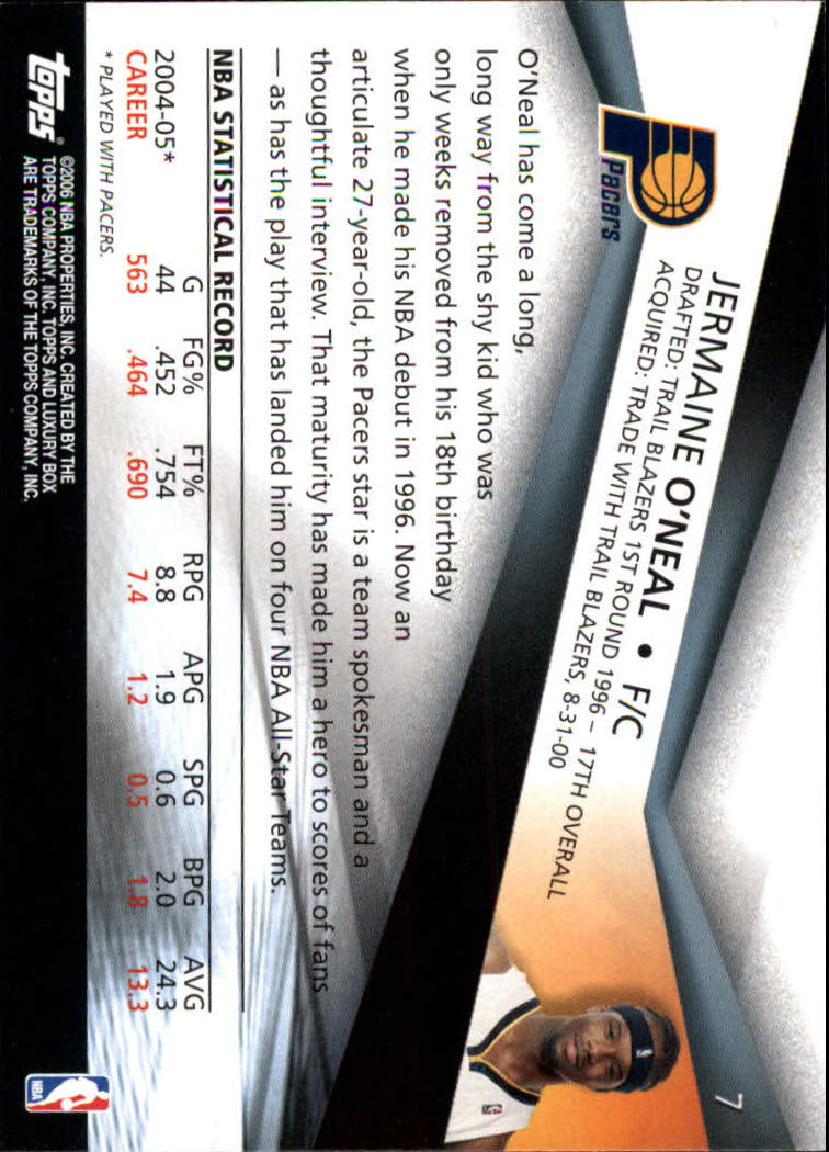 2005-06 Topps Luxury Box Basketball YOU PICK - Picture 15 of 261
