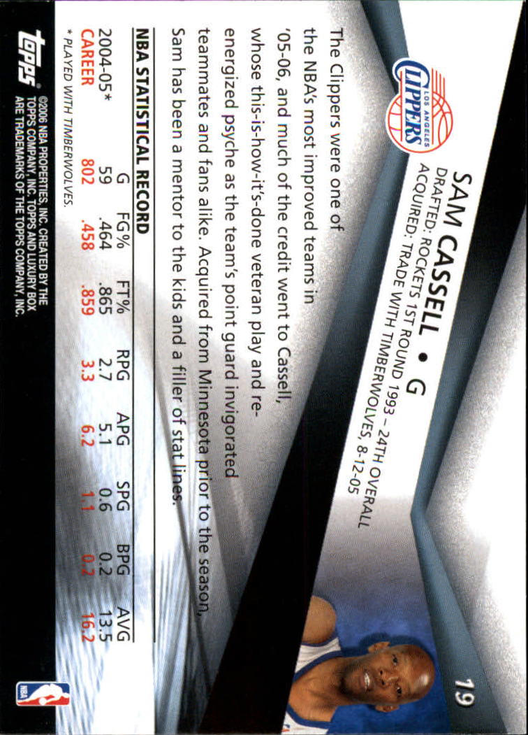 2005-06 Topps Luxury Box Basketball YOU PICK - Picture 39 of 261