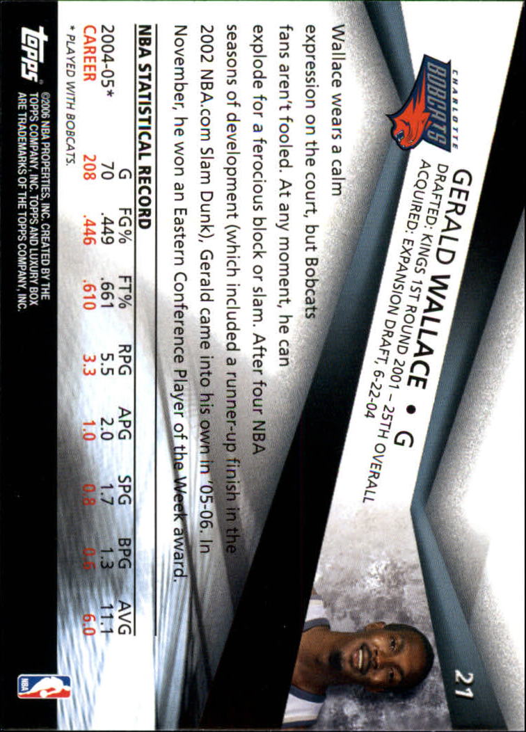 2005-06 Topps Luxury Box Basketball YOU PICK - Picture 43 of 261