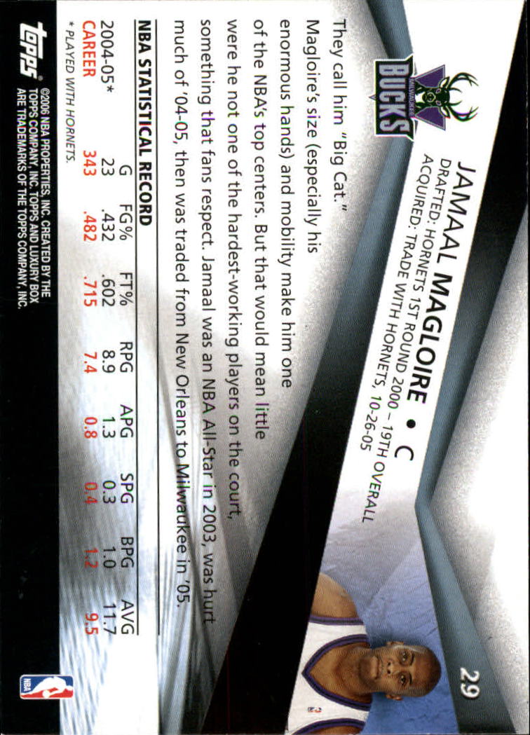 2005-06 Topps Luxury Box Basketball YOU PICK - Picture 59 of 261