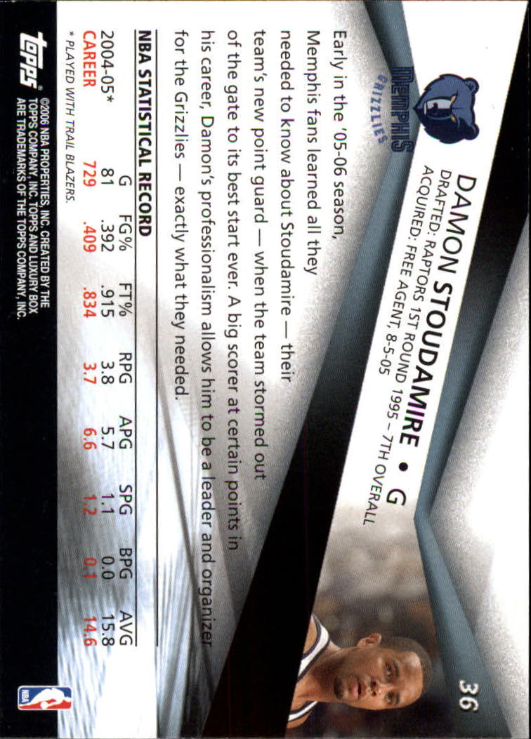 2005-06 Topps Luxury Box Basketball YOU PICK - Picture 73 of 261