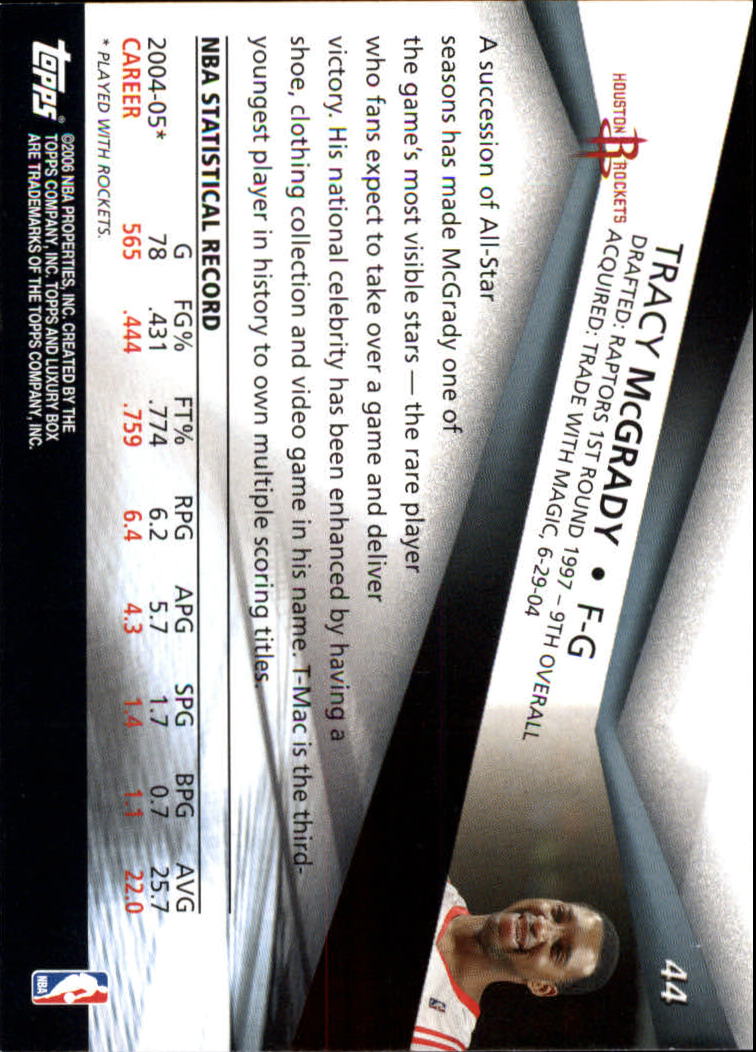 Tracy McGrady cards (1998-2021) Magic Raptors Rockets - You Choose - Picture 204 of 275