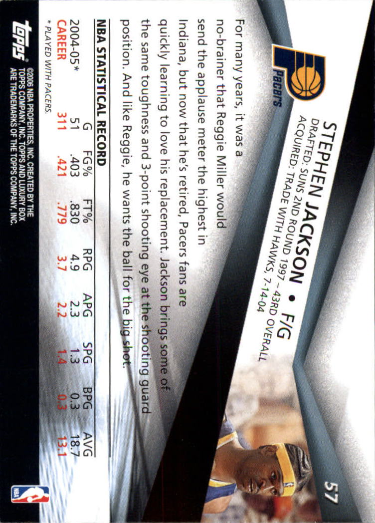 2005-06 Topps Luxury Box Basketball YOU PICK - Picture 115 of 261