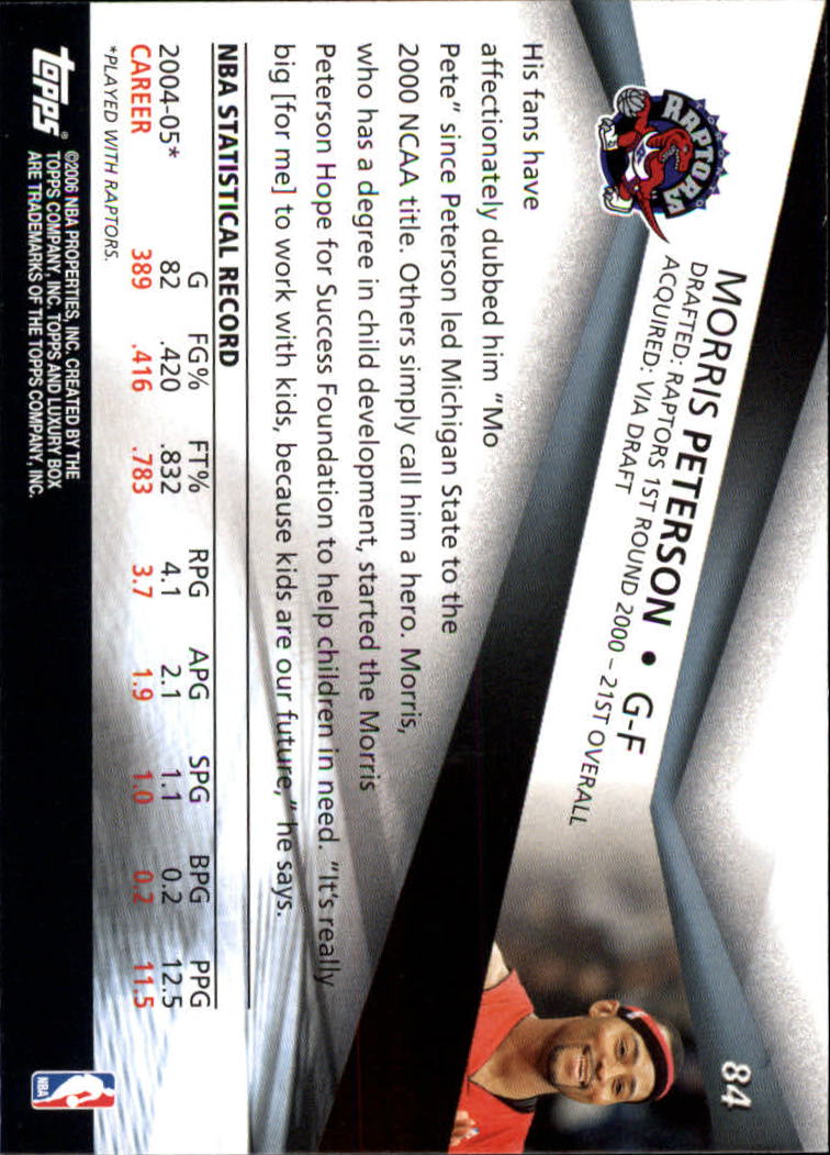 2005-06 Topps Luxury Box Basketball YOU PICK - Picture 169 of 261