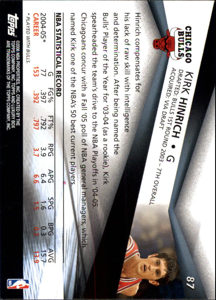 2005-06 Topps Luxury Box Basketball YOU PICK - Picture 175 of 261