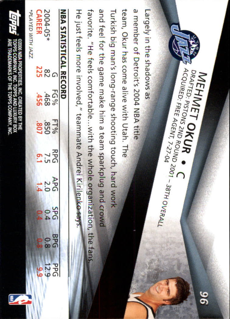 2005-06 Topps Luxury Box Basketball YOU PICK - Picture 193 of 261