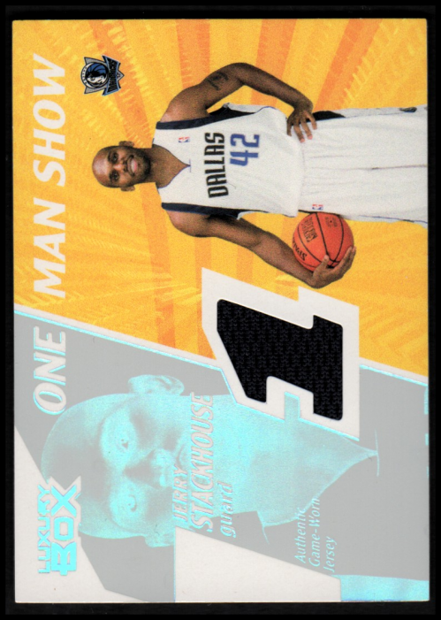 2005-06 Topps Luxury Box One Man Show Relics #JS Jerry Stackhouse