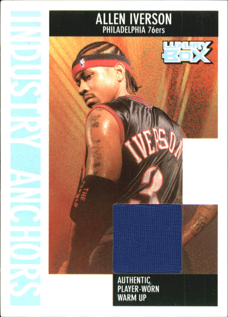 2005-06 Topps Luxury Box Industry Anchors Relics #AI3 Allen Iverson