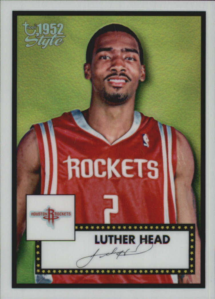 2005-06 Topps Style Chrome Refractors #152 Luther Head