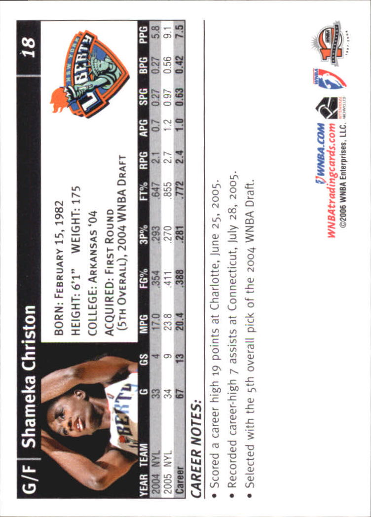 B1698- 2006 WNBA Basketball Card #s 1-110 +Inserts -You Pick- 15+ FREE US SHIP - Picture 37 of 234