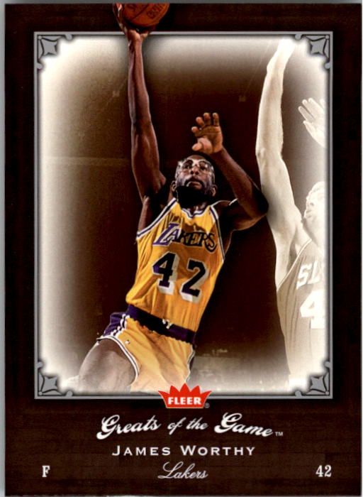 2005-06 Greats of the Game #3 James Worthy