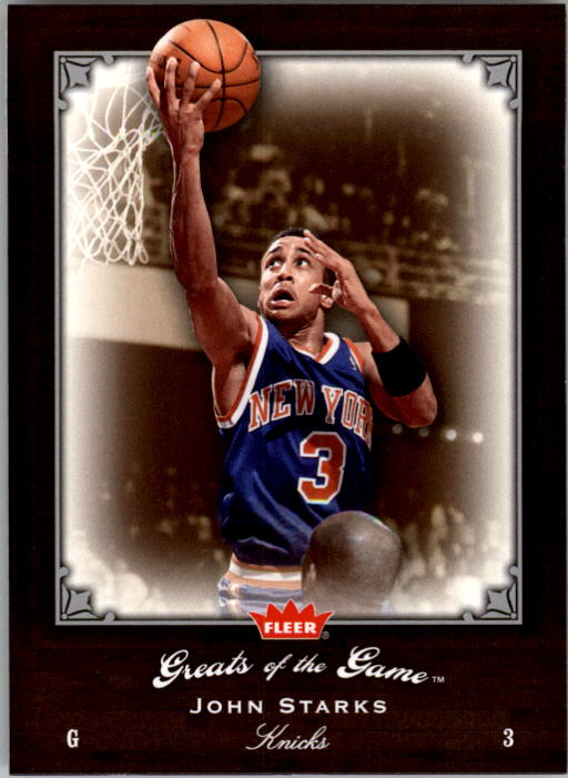 2005-06 Greats of the Game #6 John Starks