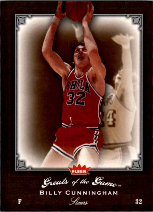 2005-06 Greats of the Game #33 Billy Cunningham