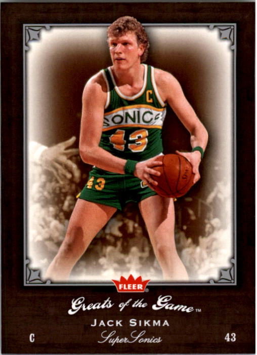 2005-06 Greats of the Game #34 Jack Sikma