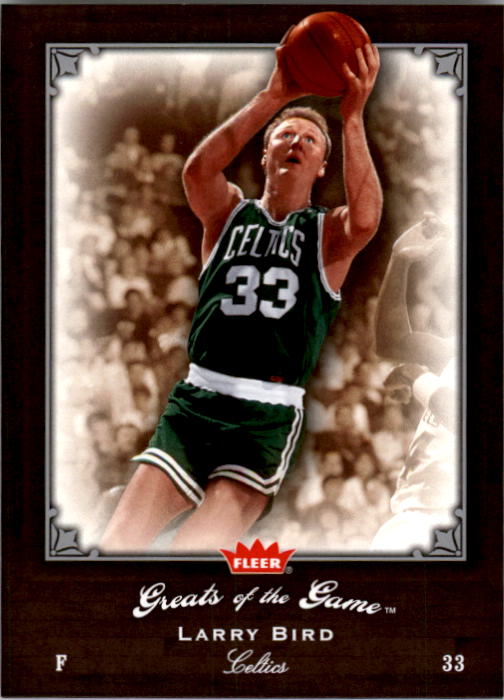 2005-06 Greats of the Game #52 Larry Bird