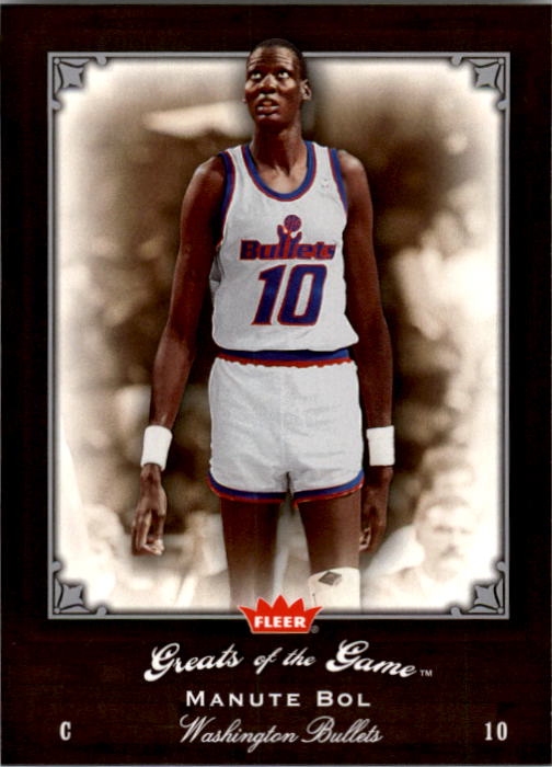2005-06 Greats of the Game #55 Manute Bol