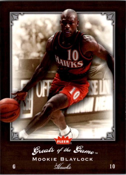 Mookie Blaylock 1998-99 Fleer Brilliants #41 Atlanta Hawks