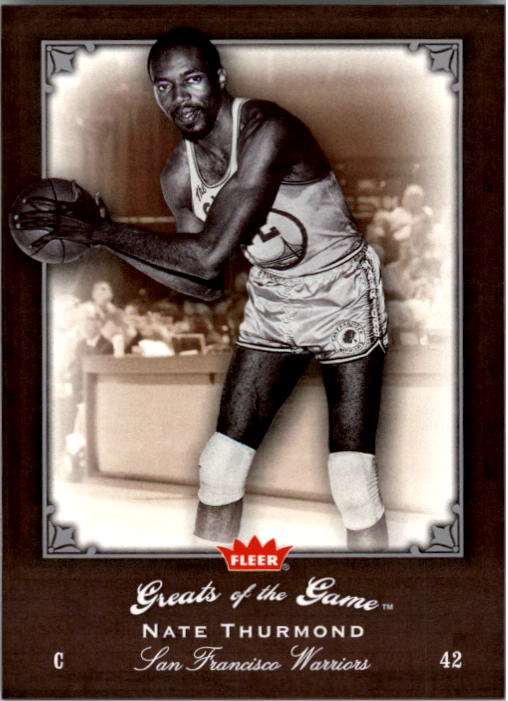 2005-06 Greats of the Game #68 Nate Thurmond